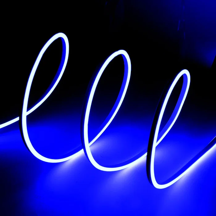 Tira LED Manguera "Neon Flex" 6W 220VAC 8x16mm Simple 120xSMD2835 6W/M x1M 40.000H [HO-NSPVC8x16SOY220G]