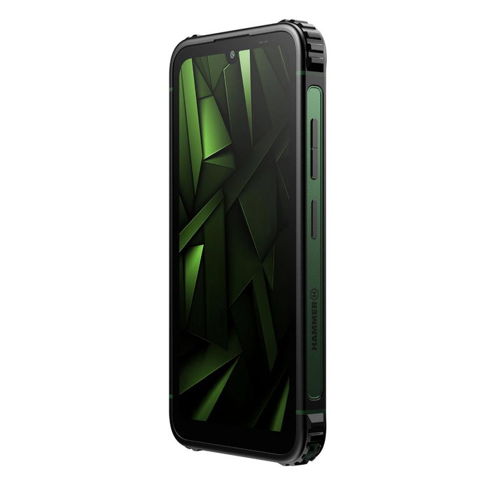 Hammer RANGER 4G Smartphone Rugerizado 6" 8+(6)+256GB Black Green MIL-STD-810H IP69