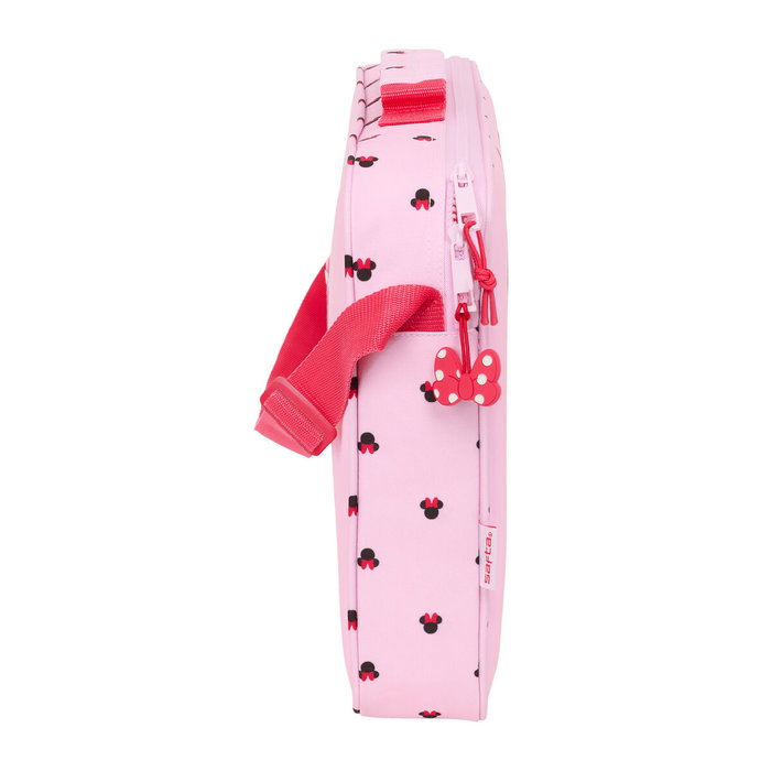 Cartera Escolar Minnie Mouse Naive Rosa 38 x 28 x 6 cm Cartera Escolar Minnie Mouse Naive Rosa 38 x 28 x 6 cm