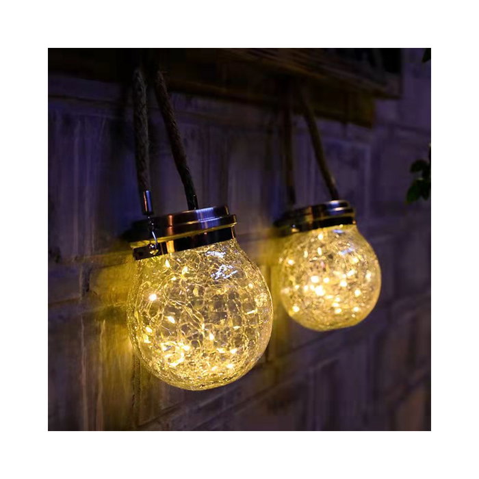 Luz LED Solar para Jardín IP65 Blanco Cálido LUM-D1