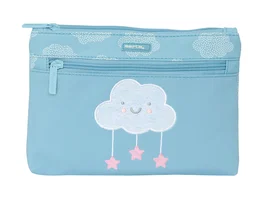 Safta Portatodo Preescolar Nube con Doble Cremallera