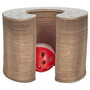 The Concept Factory Rascador para Gatos Mon Chat Mon Ch, Accesorio 2 en 1 Ajustable con Pelota Incluida, Juguete Resistente para Rascar y Jugar