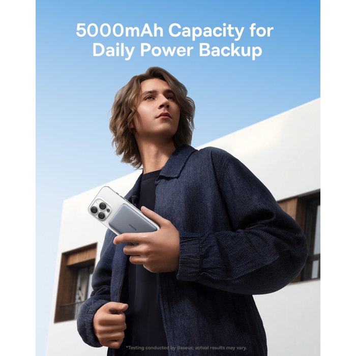 Baseus PicoGo AM41 5000mAh 20W Gris con cable USB-C 60W