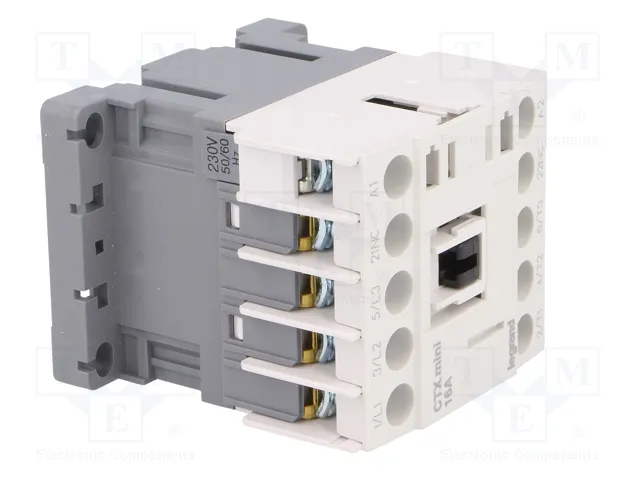 LEGRAND CTX3 MINI Contactor 3-polar 16A 230VAC