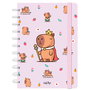 LOVELY STORY Cuaderno A4 Majesty Capibara 100 Hojas Cuadriculadas