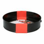 Alpina Molde antideslizante para tarta Ø 28 x 6,7 cm, Negro, Desmontable