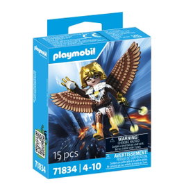 Playmobil Heroína Alada 71834 Figura con Alas Articuladas y Honda Doble