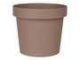 Ibergarden Maceta Plástico Marrón 14 cm Diámetro x 12.5 cm Alto (Set de 12)