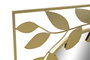 DKD Home Decor Espejo Laurel Dorado 120x120 cm