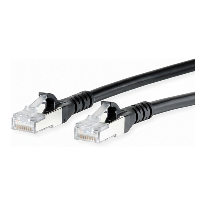 METZ CONNECT Patchcable Cat.6A AWG 26 LSOH negro 50m METZ CONNECT Patchcable Cat.6A AWG 26 LSOH negro 50m