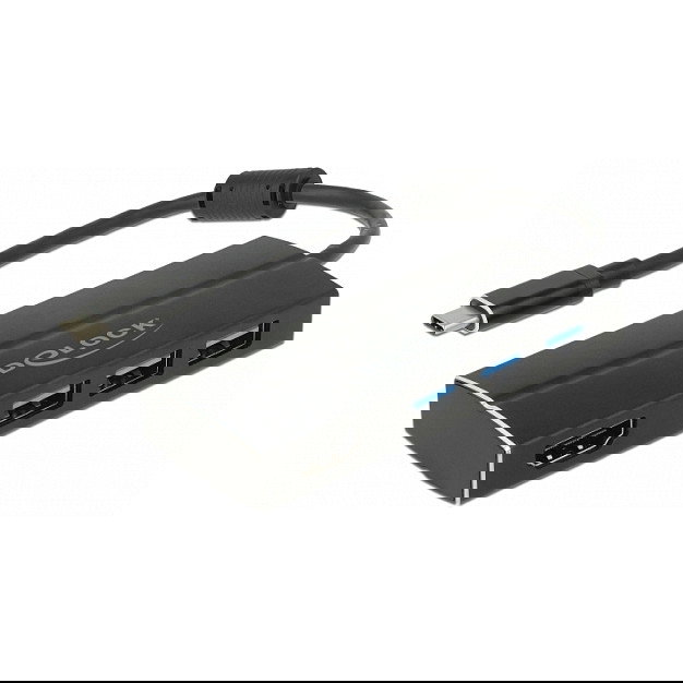 DELOCK 63931 Adaptador USB-C a 3 USB 3.0 + HDMI 4K 30Hz DP Alt Mode DELOCK 63931 Adaptador USB-C a 3 USB 3.0 + HDMI 4K 30Hz DP Alt Mode