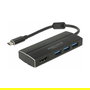 DELOCK 63931 Adaptador USB-C a 3 USB 3.0 + HDMI 4K 30Hz DP Alt Mode