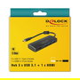 DELOCK 63931 Adaptador USB-C a 3 USB 3.0 + HDMI 4K 30Hz DP Alt Mode