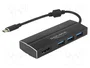 DeLOCK 63931 Hub USB-C con 3 puertos USB 3.2 Gen 1 Tipo-A y 1 HDMI 4K