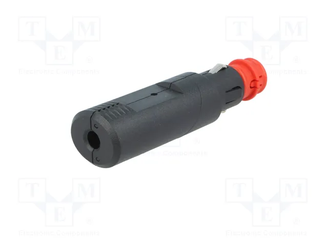 PRO CAR Enchufe de mechero de coche con borna de tornillo y fusible PRO CAR Enchufe de mechero de coche con borna de tornillo y fusible