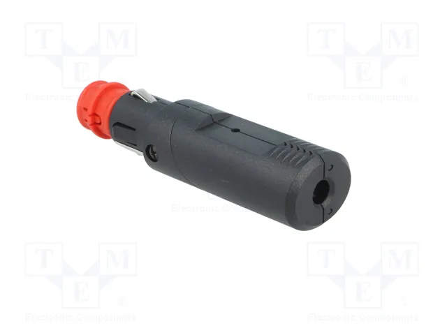 PRO CAR Enchufe de mechero de coche con borna de tornillo y fusible PRO CAR Enchufe de mechero de coche con borna de tornillo y fusible