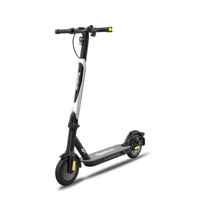 Reebok RK-URBAN85-78-S Patinete Eléctrico, 350 W, 25 km/h, Autonomía 30 km, Batería Litio 7.8 Ah, 100 kg Carga, Ruedas 8.5", Negro y Plata