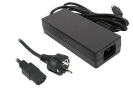 CoreParts Adaptador de Impresora POS 50W 24V 2.15A Conector Especial 3 Pines Incluye Cable de Alimentación EU (Tipo-C13)