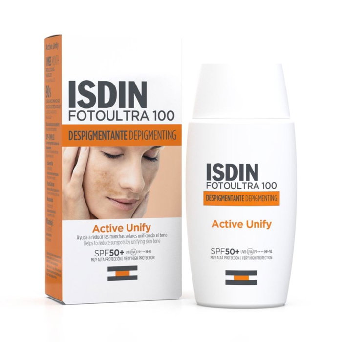 Isdin Foto Ultra 100 Active Unify Fusion Fluido SPF50+ 50 ml Isdin Foto Ultra 100 Active Unify Fusion Fluido SPF50+ 50 ml