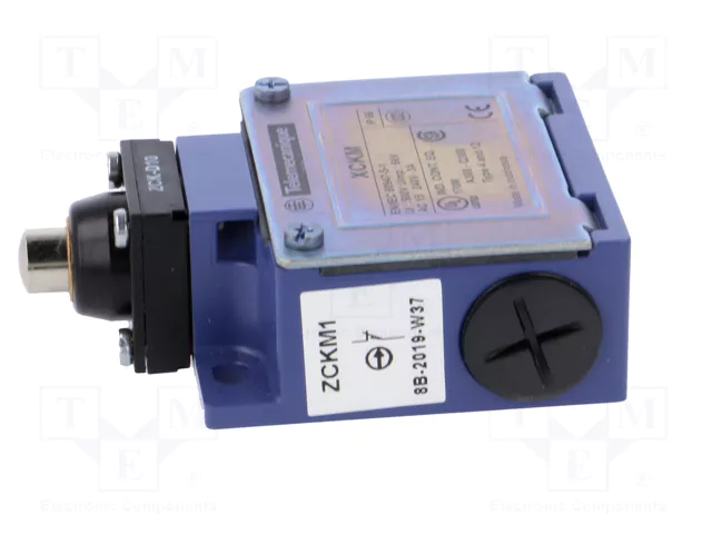 TELEMECANIQUE SENSORS Interruptor de fin de carrera XCKM110 con espárrago Ø10mm