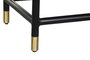 DKD Home Decor Mueble TV Moderno Negro Gris 40 x 50 x 170 cm