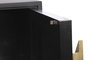 DKD Home Decor Mueble TV Moderno Negro Gris 40 x 50 x 170 cm