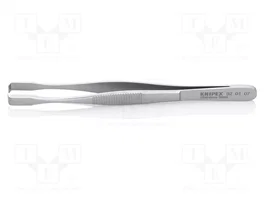 KNIPEX Pinza acodada de precisión 143mm