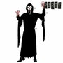 Disfraz de Halloween Tenebroso para Hombre Adulto, Negro, Talla XL, Incluye Túnica con Capucha, Máscara y Cinturón