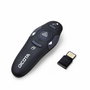 Dicota Pin Point Presentador Laser Inalambrico, Puntero para Presentaciones USB Clase 1, Alcance 10 m, Superficie Suave, Botones Intuitivos, Incluye Bateria AAA