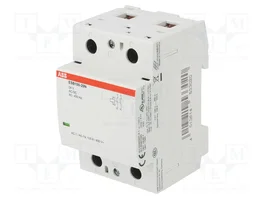 ABB ESB Contactor 2-polar de instalación 100A 24VAC/24VDC