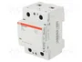 ABB ESB Contactor 2-polar de instalación 100A 24VAC/24VDC