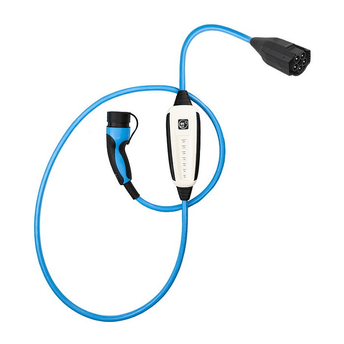 NRGkick 32A Pure 10m WLAN con conector Type 2 y cable azul de 10 m