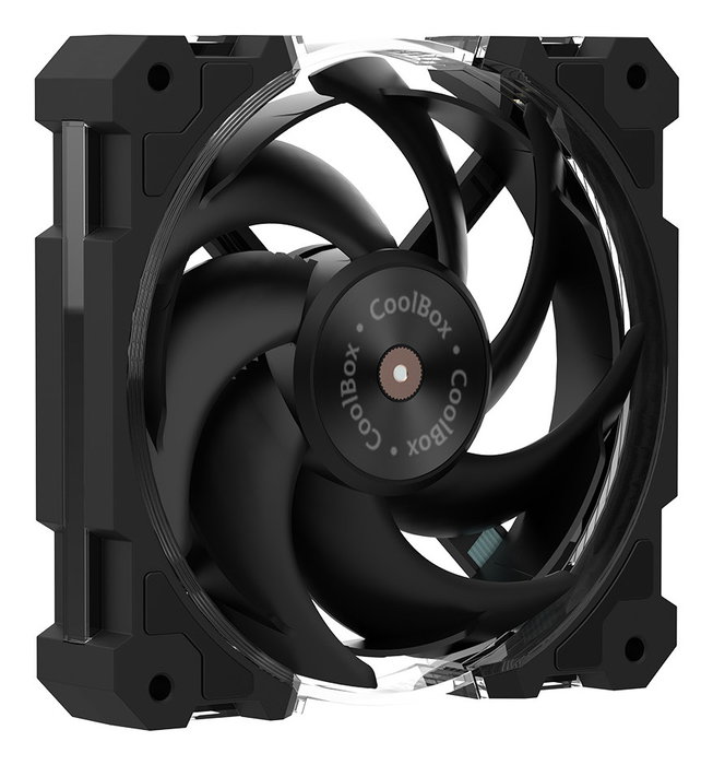 Coolbox X12 Ring ARGB Negro