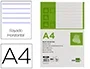 Liderpapel Bloc de notas horizontal A4 80 hojas 60 g/m²