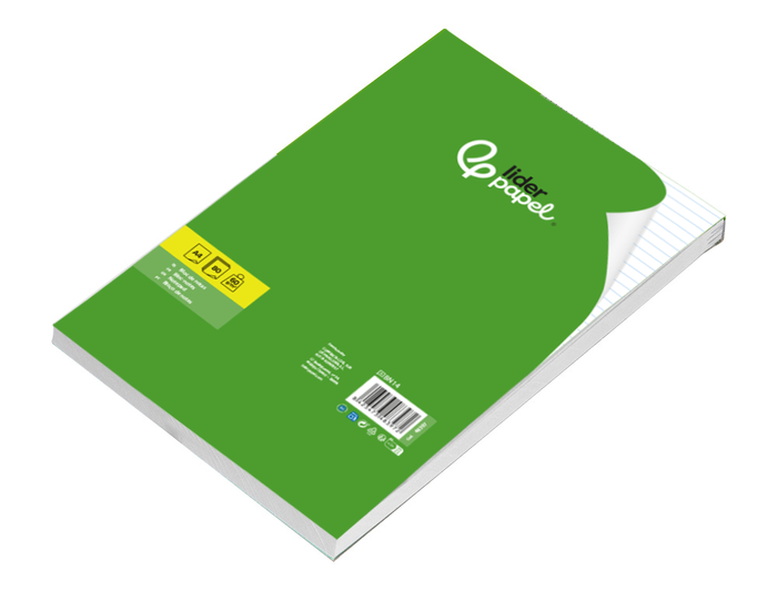 Liderpapel Bloc de notas horizontal A4 80 hojas 60 g/m²