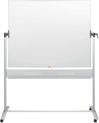 Nobo Pizarra blanca móvil Classic de acero vitrificado 150x120 cm Nobo Pizarra blanca móvil Classic de acero vitrificado 150x120 cm