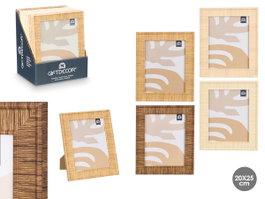 GIFTDECOR Portafotos Rayado 20x25 Surtido Pack de 24