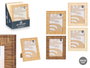 GIFTDECOR Portafotos Rayado 20x25 Surtido Pack de 24
