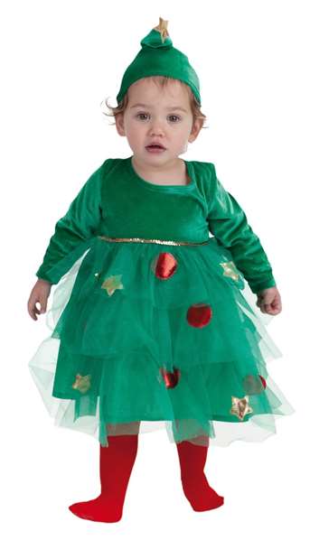 Creaciones Llopis Disfraz Bebé Árbol de Navidad (Hasta 18 Meses) Creaciones Llopis Disfraz Bebé Árbol de Navidad (Hasta 18 Meses)