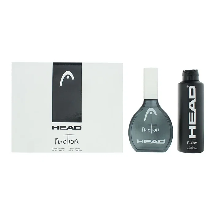 Head Motion Gift Set con Eau de Toilette 100 ml y Desodorante Spray 200 ml Head Motion Gift Set con Eau de Toilette 100 ml y Desodorante Spray 200 ml