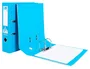 Liderpapel Archivador de palanca Documenta A4 forrado PVC con rado lomo 75 mm celeste compresor metálico