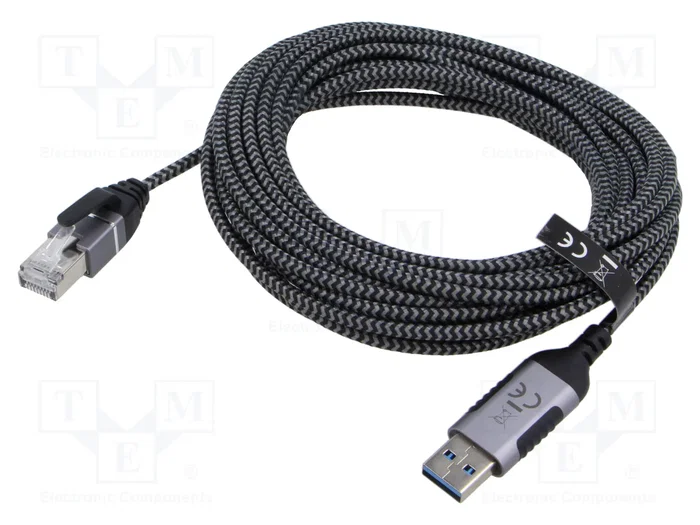 GOOBAY Cable Adaptador USB 3.0 a RJ45 Cat 6 Slim 7,5m GOOBAY Cable Adaptador USB 3.0 a RJ45 Cat 6 Slim 7,5m