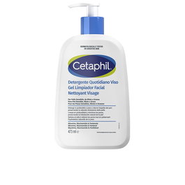 Cetaphil Gel Limpiador Facial 473 ml - Limpieza Suave para Piel Sensible, Mixta y Grasa