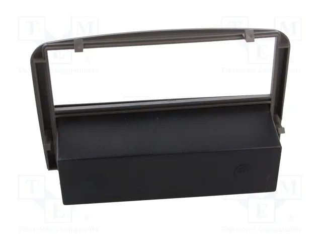 PER.PIC. Bastidor de montaje de radio Alfa Romeo 2 ISO Plata