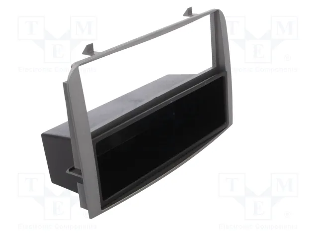 PER.PIC. Bastidor de montaje de radio Alfa Romeo 2 ISO Plata