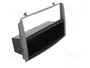 PER.PIC. Bastidor de montaje de radio Alfa Romeo 2 ISO Plata