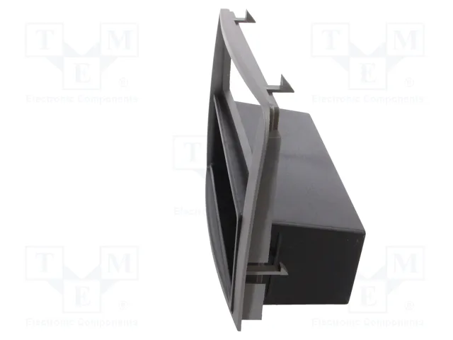 PER.PIC. Bastidor de montaje de radio Alfa Romeo 2 ISO Plata