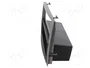 PER.PIC. Bastidor de montaje de radio Alfa Romeo 2 ISO Plata