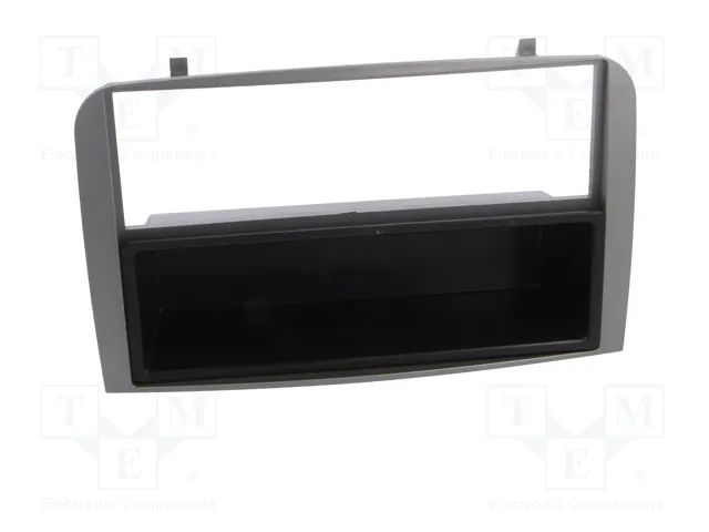 PER.PIC. Bastidor de montaje de radio Alfa Romeo 2 ISO Plata