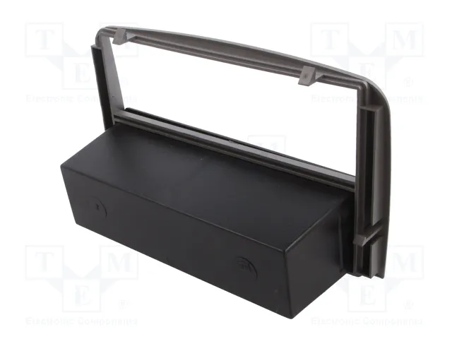 PER.PIC. Bastidor de montaje de radio Alfa Romeo 2 ISO Plata